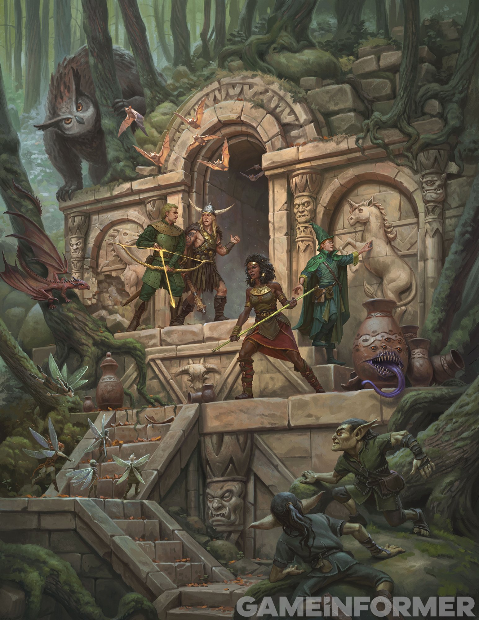Dungeons & Dragons Art Art from the revised Dungeons & Dragons books